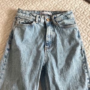 zara straight leg pants